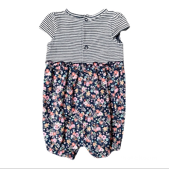 Bundle & save 3-6 month Just One You, short romper, floral - Picture 3 of 3